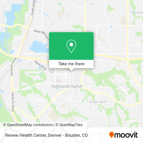Renew Health Center map