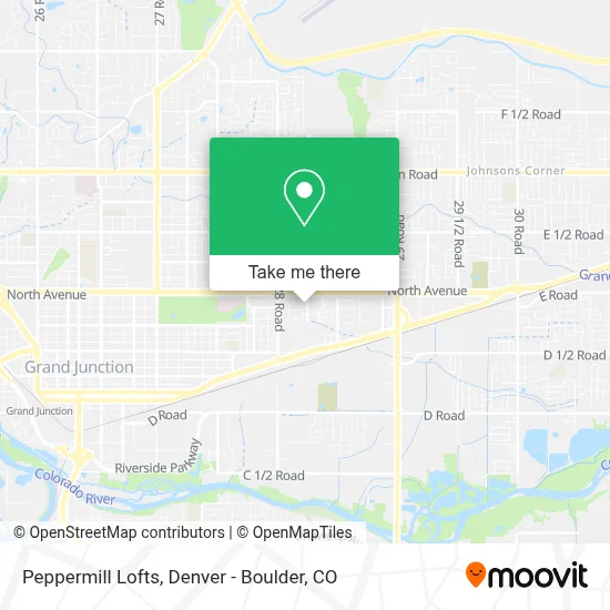 Peppermill Lofts map
