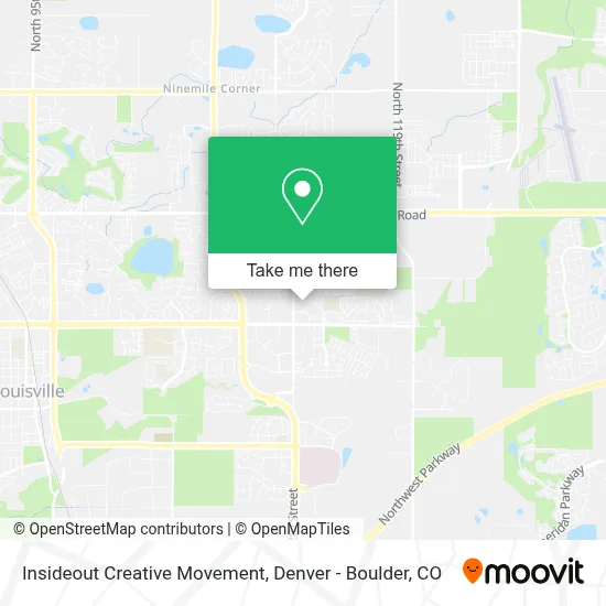 Insideout Creative Movement map