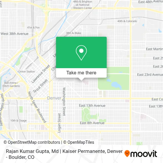 Rajan Kumar Gupta, Md | Kaiser Permanente map