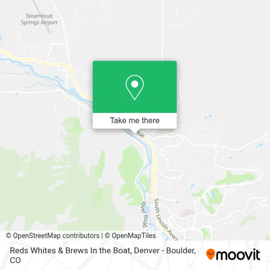 Reds Whites & Brews In the Boat map