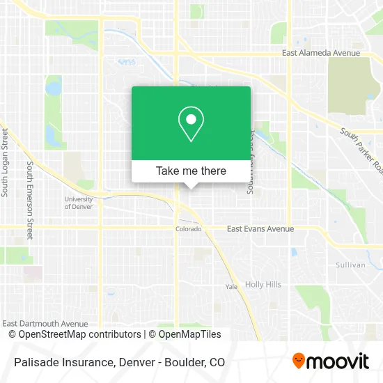 Palisade Insurance map