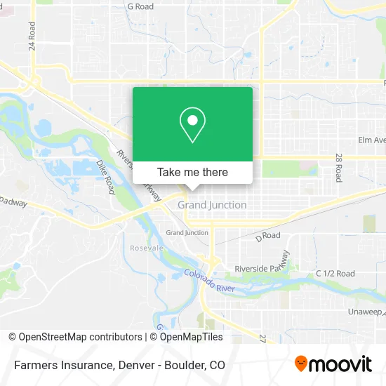 Farmers Insurance map