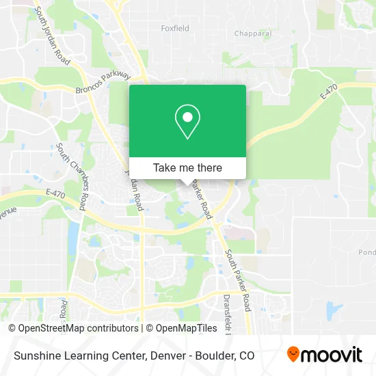 Sunshine Learning Center map