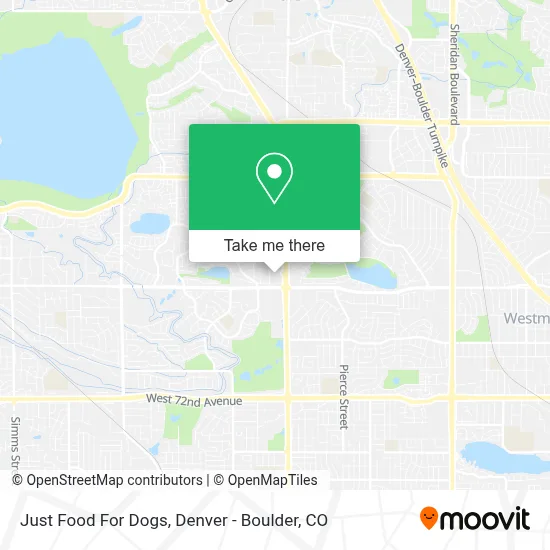 Just Food For Dogs map