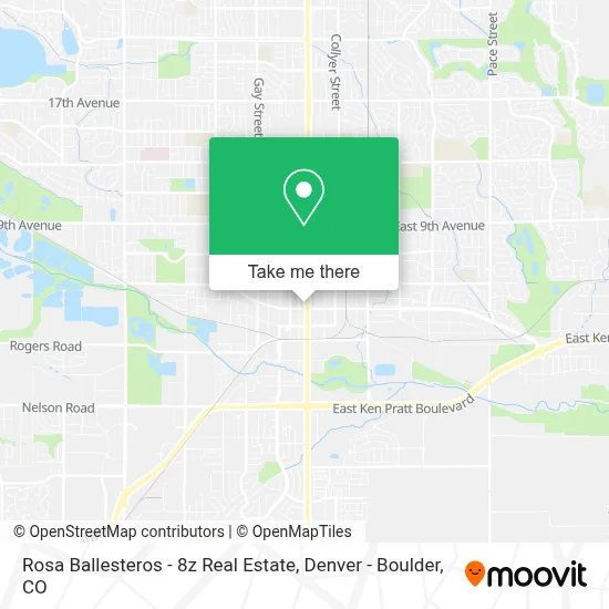 Rosa Ballesteros - 8z Real Estate map