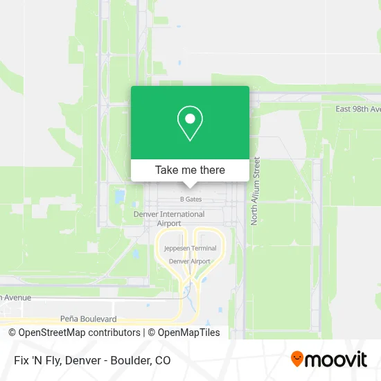 Fix 'N Fly map