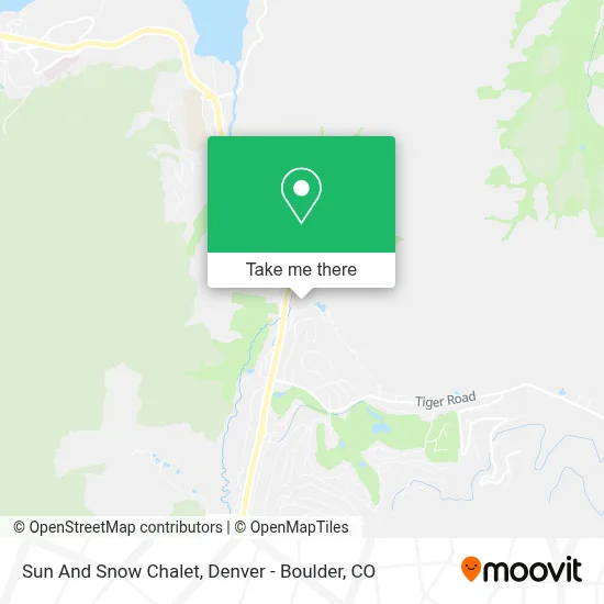 Sun And Snow Chalet map