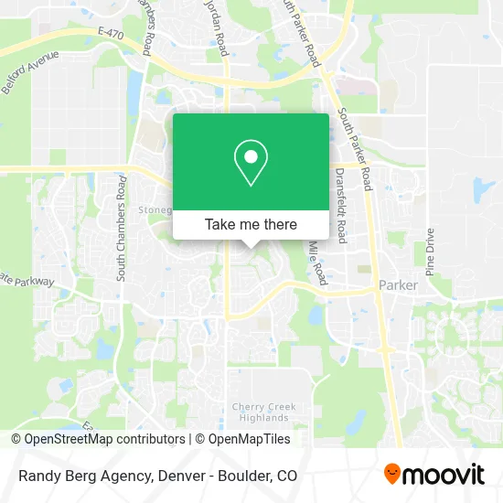Randy Berg Agency map
