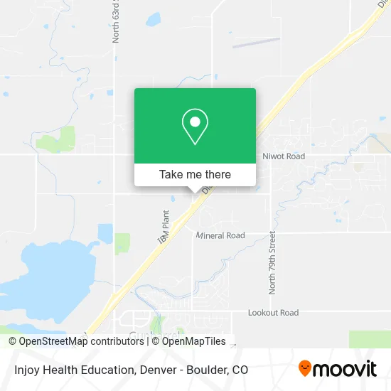 Injoy Health Education map