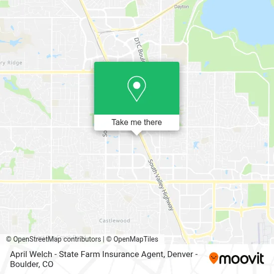 April Welch - State Farm Insurance Agent map