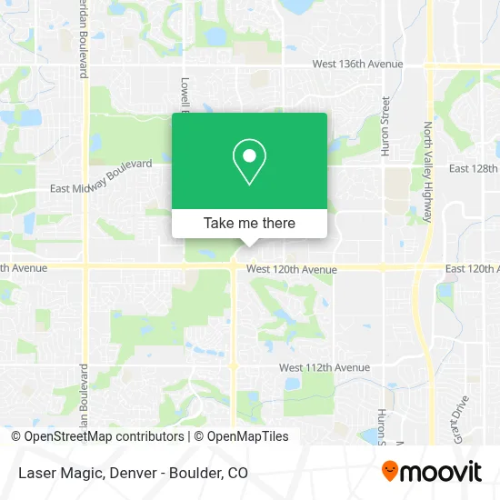 Laser Magic map