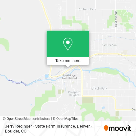 Jerry Redinger - State Farm Insurance map