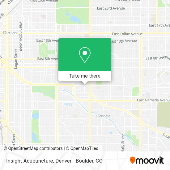Insight Acupuncture map