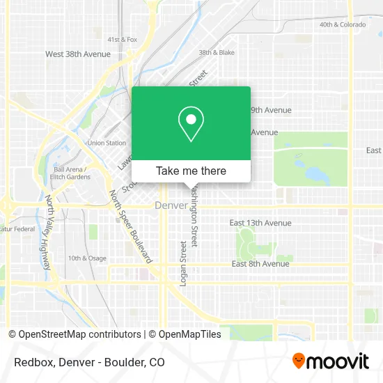 Redbox map