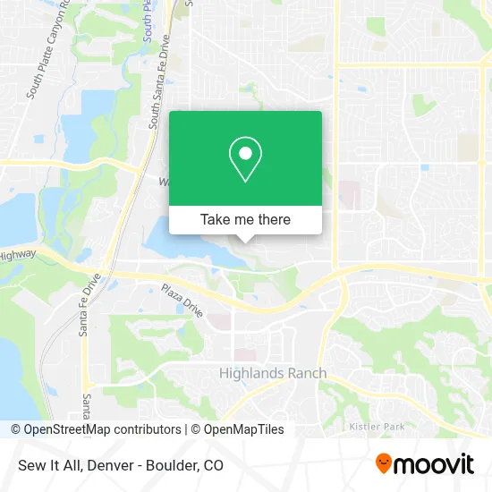 Sew It All map