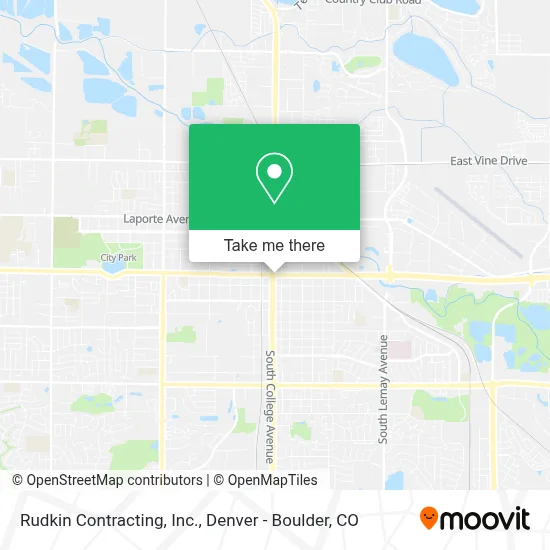 Rudkin Contracting, Inc. map