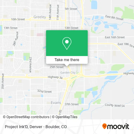 Project Ink'D map