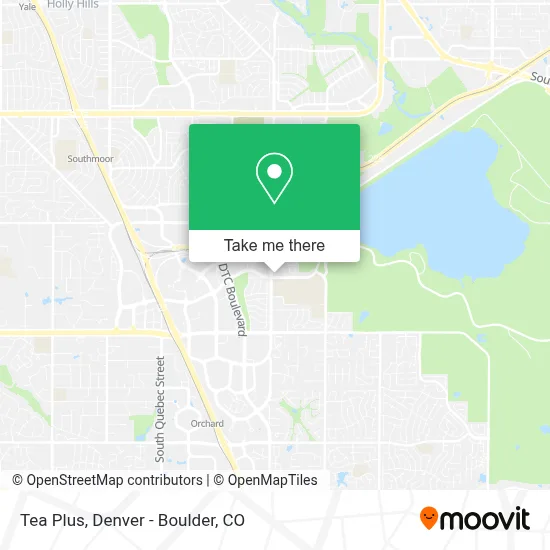 Tea Plus map