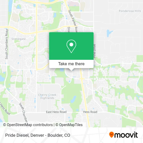 Pride Diesel map