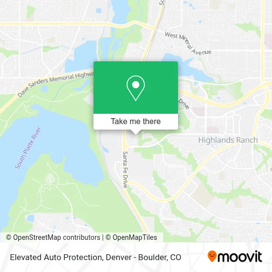 Elevated Auto Protection map