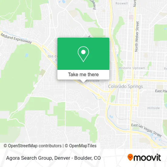 Agora Search Group map