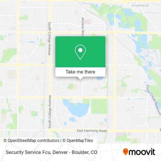 Security Service Fcu map