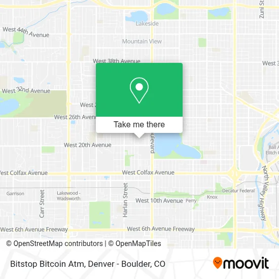 Bitstop Bitcoin Atm map