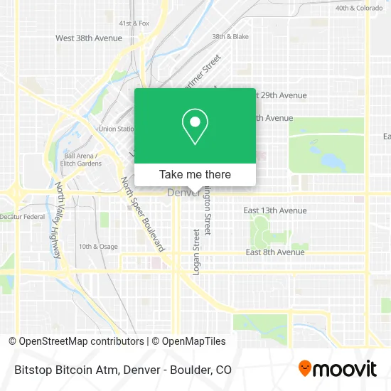 Bitstop Bitcoin Atm map