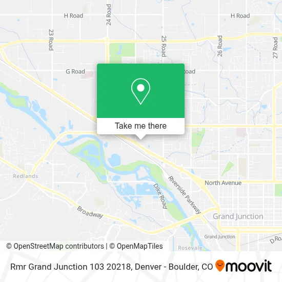Rmr Grand Junction 103 20218 map