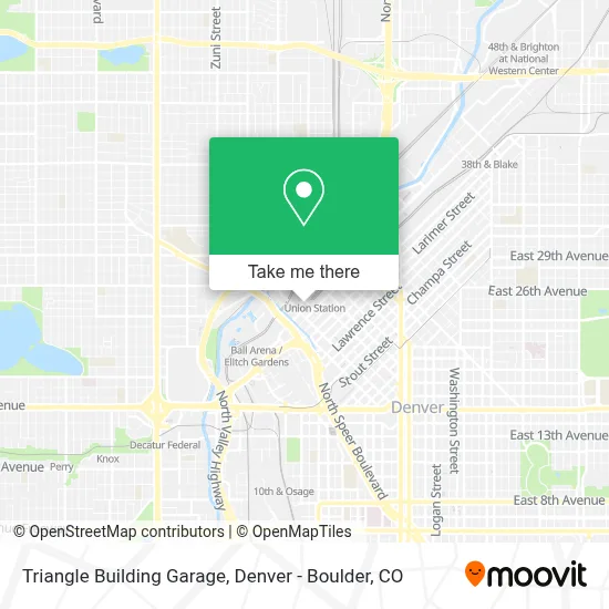Triangle Building Garage map