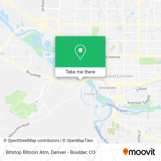 Bitstop Bitcoin Atm map