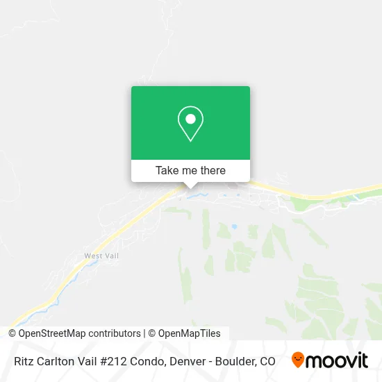 Ritz Carlton Vail #212 Condo map