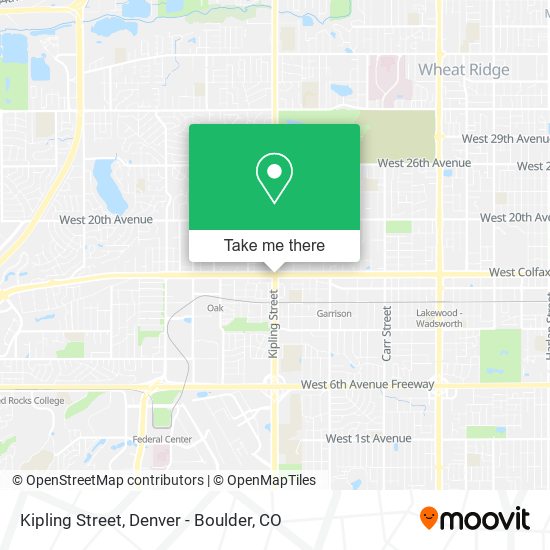 Mapa de Kipling Street