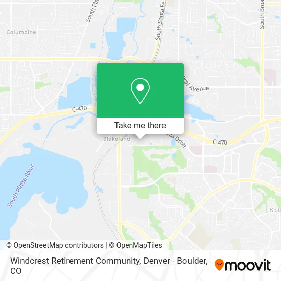 Windcrest Retirement Community map