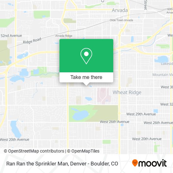 Mapa de Ran Ran the Sprinkler Man