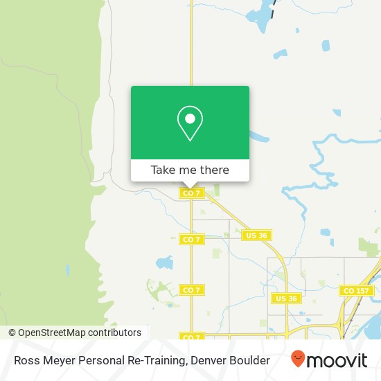 Ross Meyer Personal Re-Training map