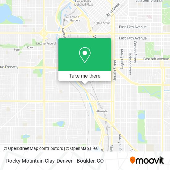 Rocky Mountain Clay map