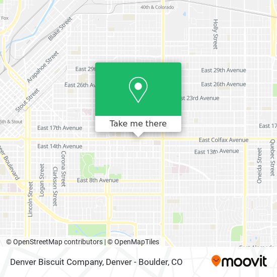 Denver Biscuit Company map