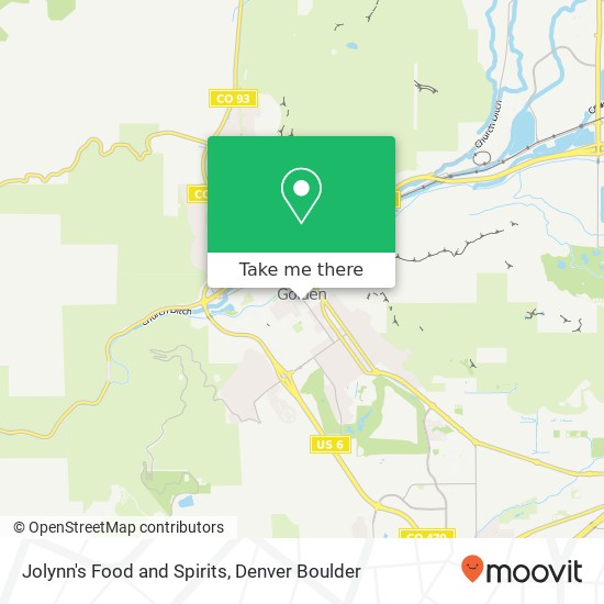 Jolynn's Food and Spirits, 1224 Washington Ave Golden, CO 80401 map