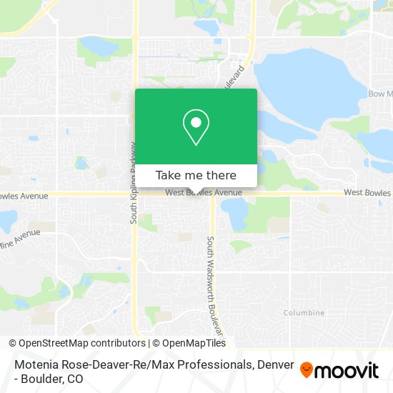 Mapa de Motenia Rose-Deaver-Re / Max Professionals