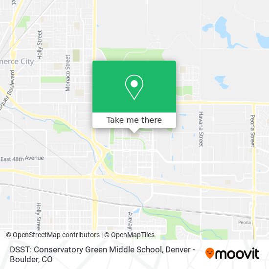 Mapa de DSST: Conservatory Green Middle School