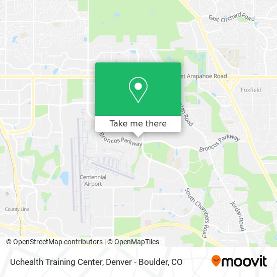 Uchealth Training Center map