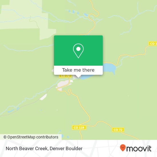 North Beaver Creek map