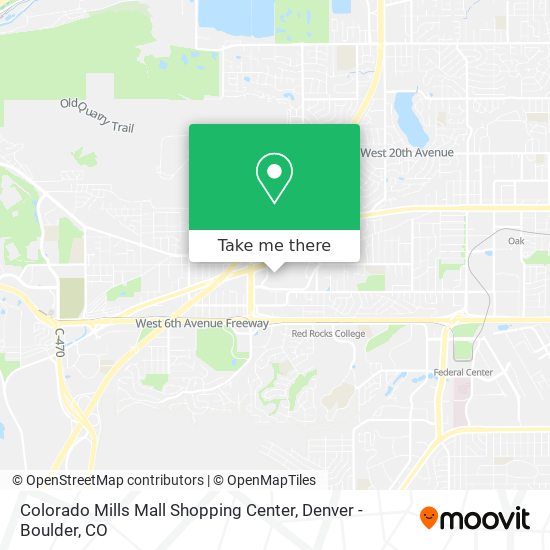 How To Get To Colorado Mills Mall Shopping Center In Lakewood By Bus Or Light Rail Moovit