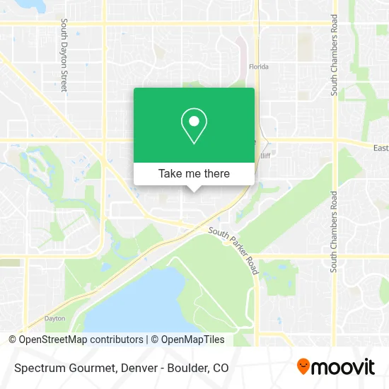Spectrum Gourmet map