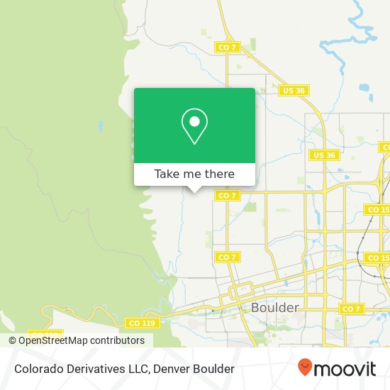 Colorado Derivatives LLC map