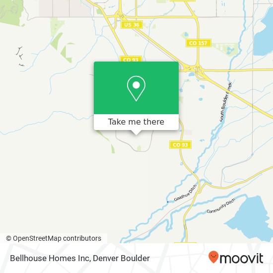 Mapa de Bellhouse Homes Inc