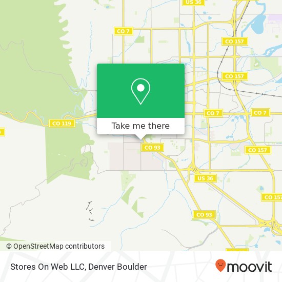 Mapa de Stores On Web LLC