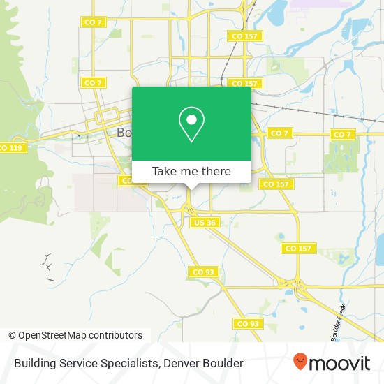 Building Service Specialists map